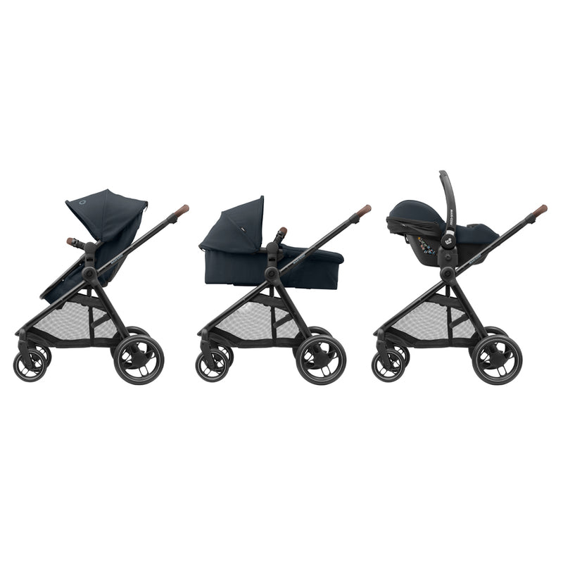 Coche travel system zelia 3 essential graphite, Maxi-cosi