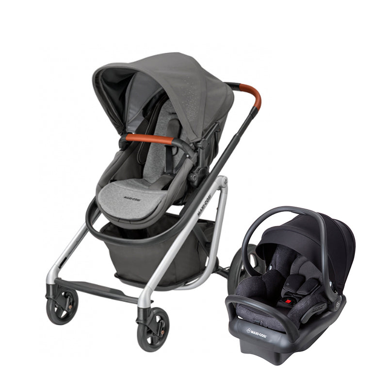 Coche travel system Lila Nomad grey/ mico max, Maxi-Cosi