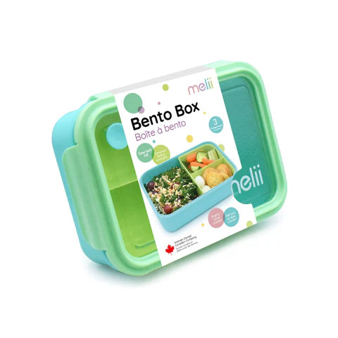 Lonchera Bento Box con divisor 1250ml Azul, Melii