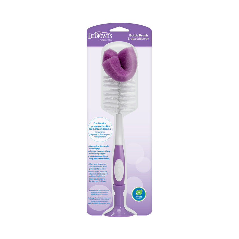 Cepillo Limpieza Mamadera Color Morado, Dr.Brown&