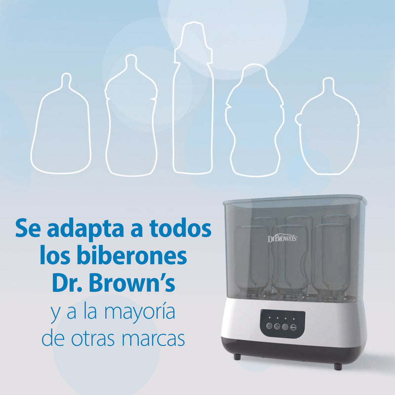 Esterilizador y Secador Electrico hasta 6 mamaderas, Dr.Brown&