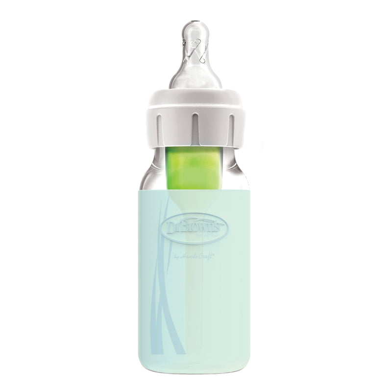 Funda Protección Mamadera Vidrio 120ml, Menta Unisex, Dr.Brown&