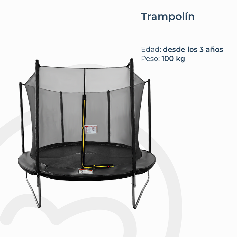 Cama elástica trampolín 3,05 mt + Malla Seguridad