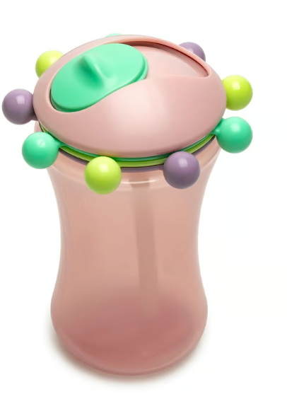 Vaso Sippy Cup Rosado, Melii