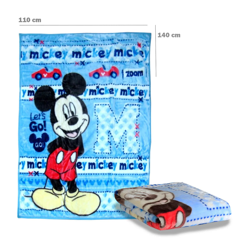 Cobertor Cuna Mickey Celeste