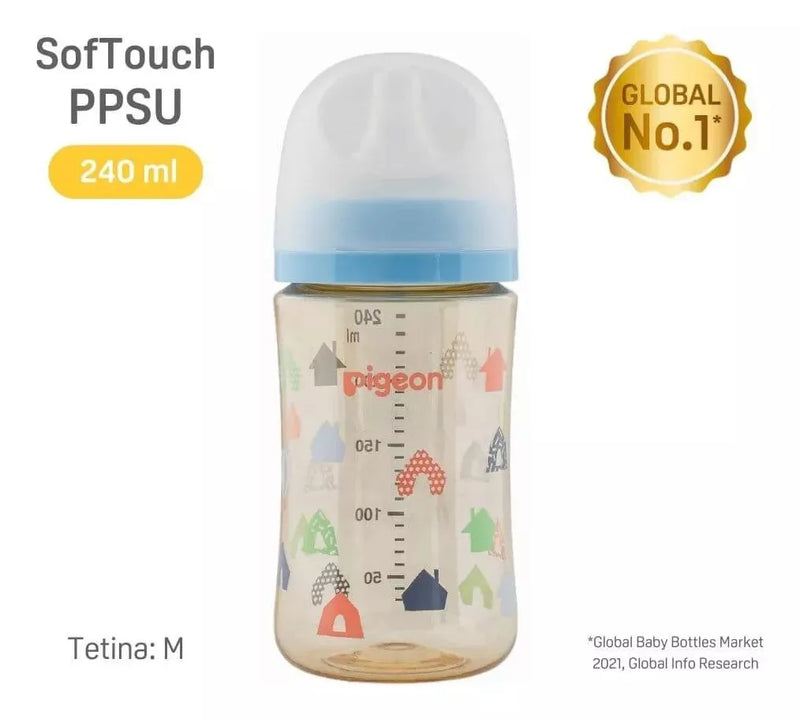 Biberón Softouch Pigeon Ppsu 240ml House