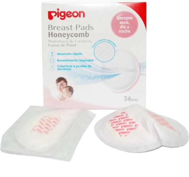 Absorbente de Leche PIGEON Honeycomb – 36 pcs. - KIDSCLUB Tienda ONLINE