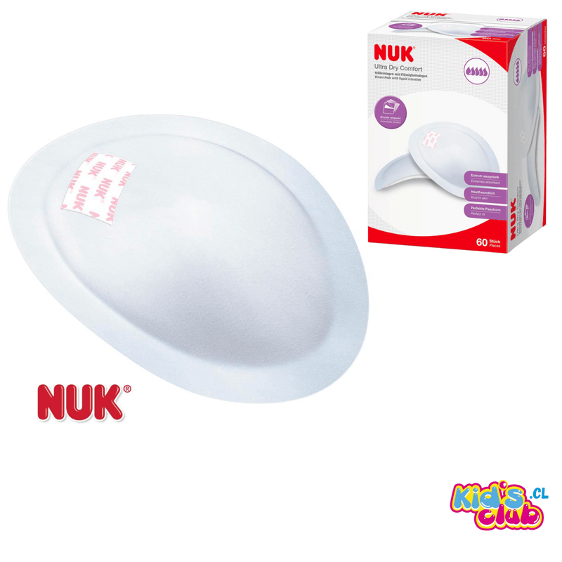 Absorbentes de leche NUK (60 unidades) - KIDSCLUB Tienda ONLINE