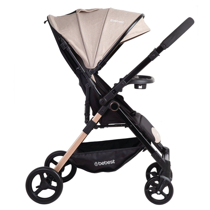 Coche de Paseo City Beige - KIDSCLUB Tienda ONLINE