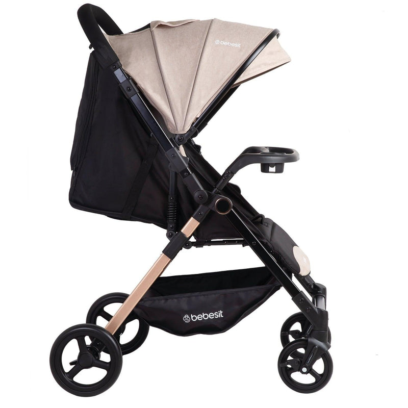 Coche de Paseo City Beige - KIDSCLUB Tienda ONLINE