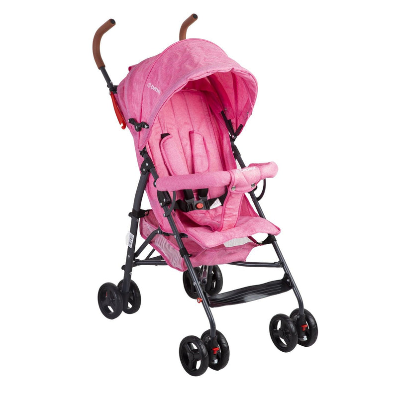 Coche Paragua 5126 Rosa, Bebesit - KIDSCLUB Tienda ONLINE