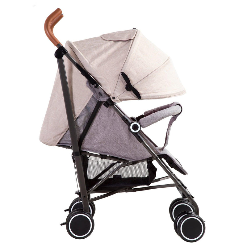 Coche Paragua Clap Melange Beige, Bebesit - KIDSCLUB Tienda ONLINE