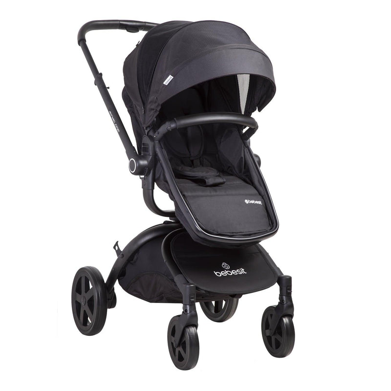 Coche Travel System Deluxe 360° SX Negro - KIDSCLUB Tienda ONLINE