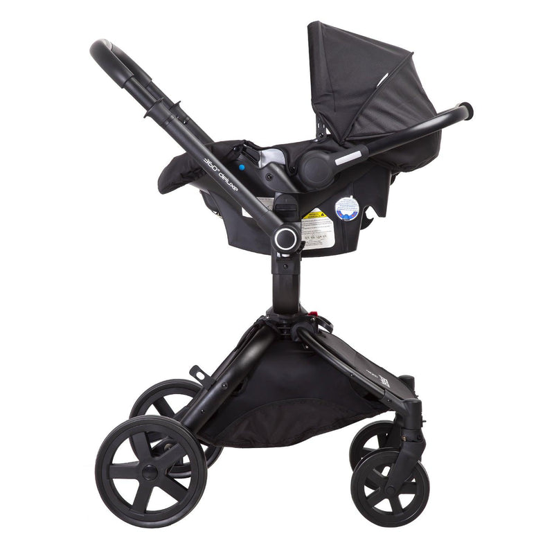 Coche Travel System Deluxe 360° SX Negro - KIDSCLUB Tienda ONLINE