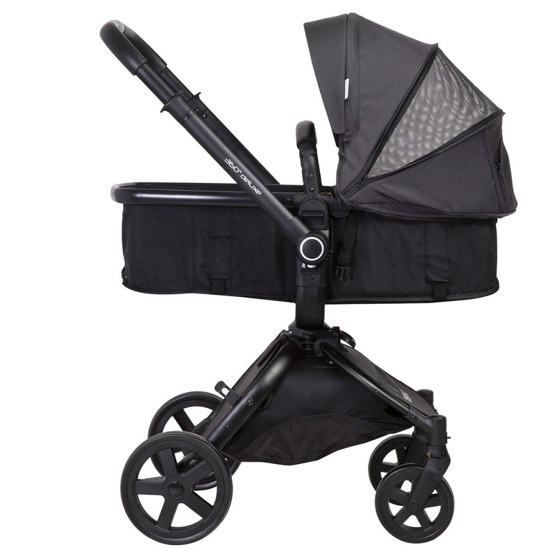 Coche Travel System Deluxe 360° SX Negro - KIDSCLUB Tienda ONLINE