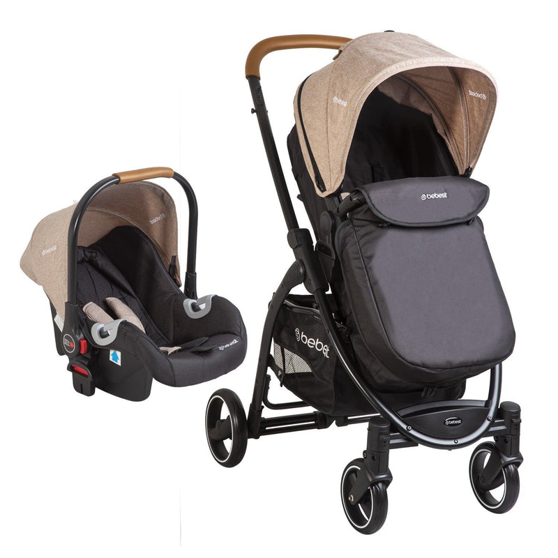 Coche Travel System Fénix Beige - KIDSCLUB Tienda ONLINE