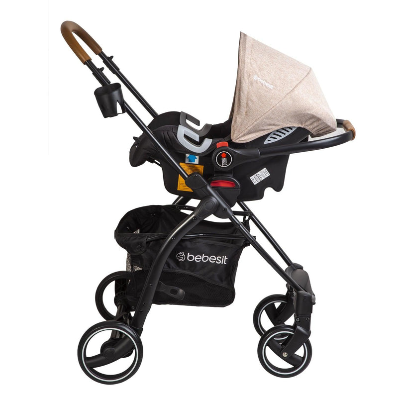 Coche Travel System Fénix Beige - KIDSCLUB Tienda ONLINE