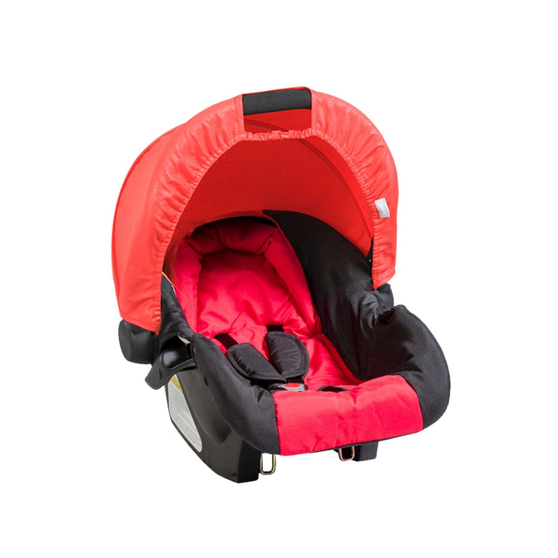 Coche Travel System Fox Negro con Rojo - KIDSCLUB Tienda ONLINE