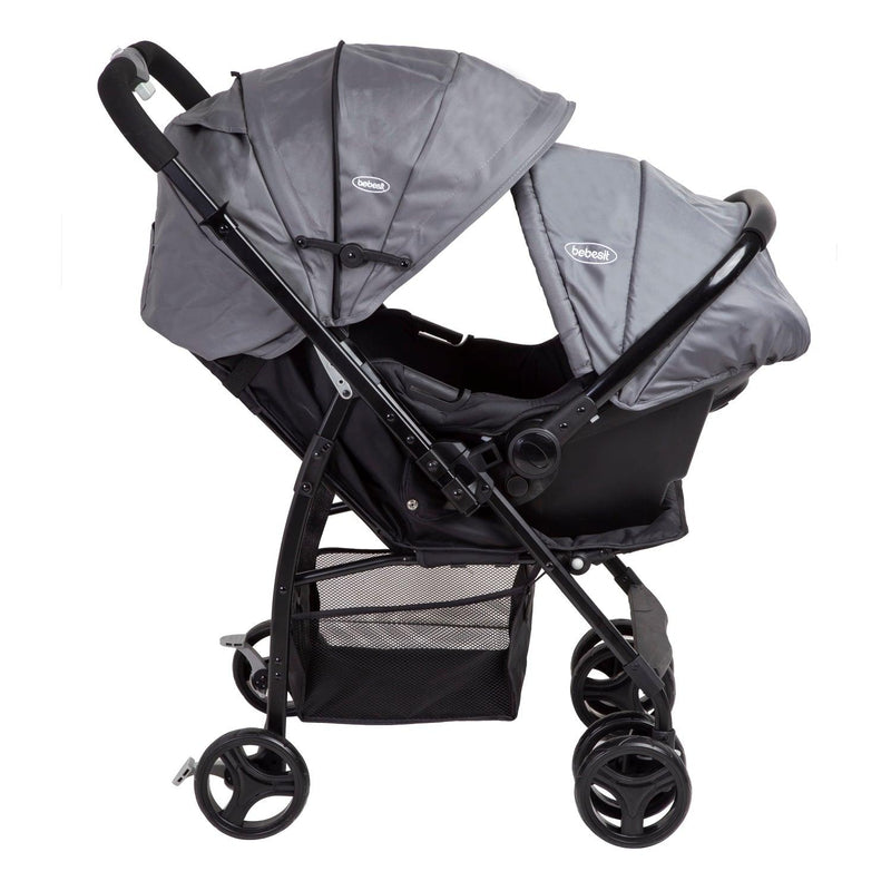 Coche Travel System Go Lite Gris - KIDSCLUB Tienda ONLINE