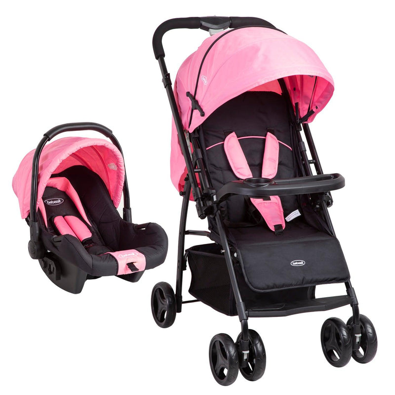 Coche Travel System Go Lite Rosado - KIDSCLUB Tienda ONLINE