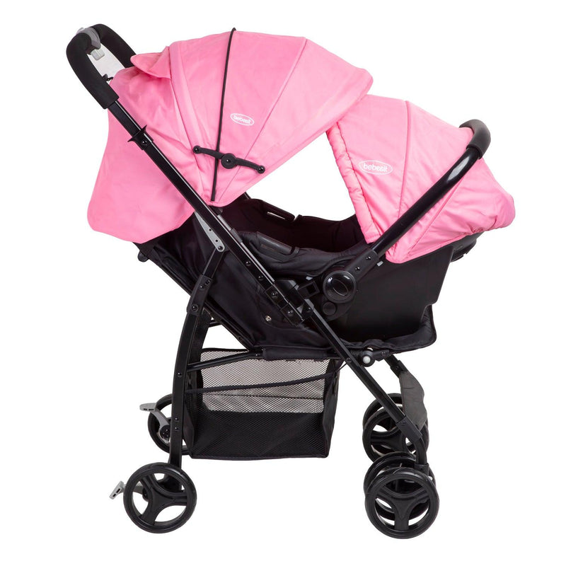 Coche Travel System Go Lite Rosado - KIDSCLUB Tienda ONLINE