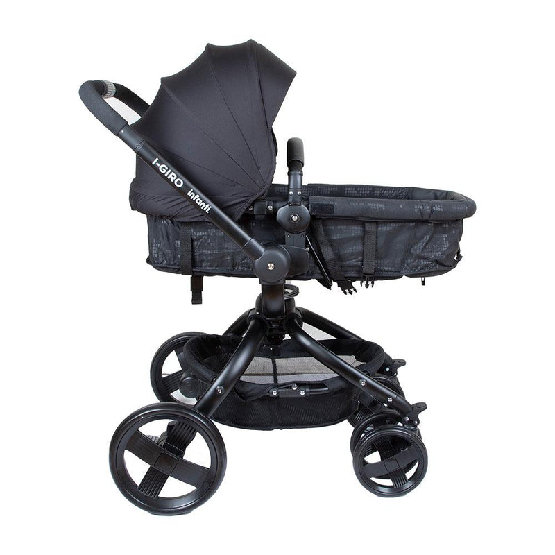 Coche travel system i-giro bright black, Infanti - KIDSCLUB Tienda ONLINE