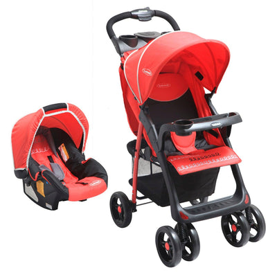 Coche Travel System Jazz Rojo - KIDSCLUB Tienda ONLINE