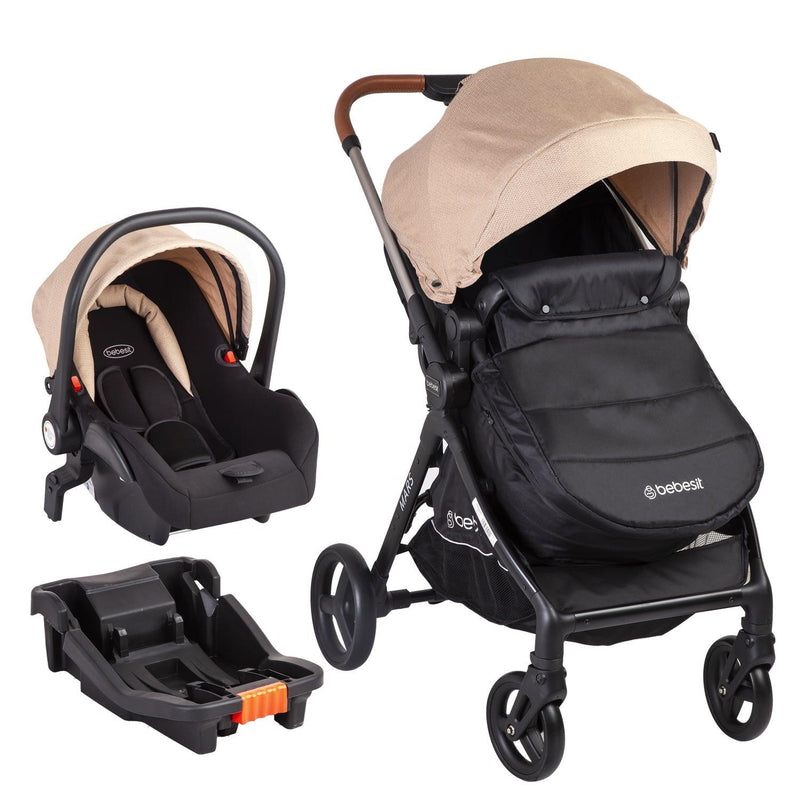 Coche Travel System Mars LX Beige - KIDSCLUB Tienda ONLINE