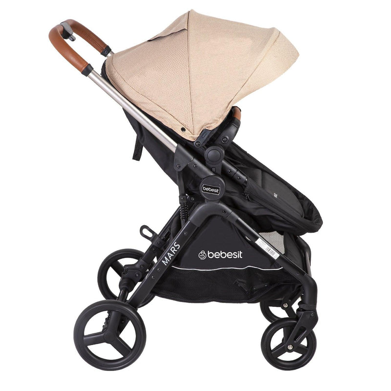 Coche Travel System Mars LX Beige - KIDSCLUB Tienda ONLINE