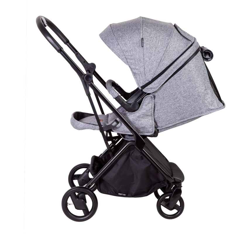 Coche Travel System Swift 360 Gris, Bebesit - KIDSCLUB Tienda ONLINE