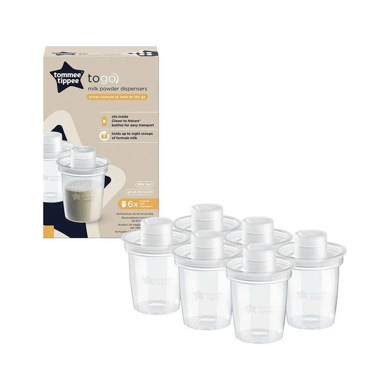 Dosificador de leche (6 unidades), Tommee Tippee - KIDSCLUB Tienda ONLINE