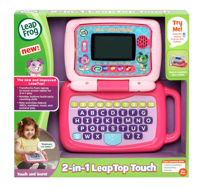 Leapfrog leaptop 2 en 1 pink, Leap Frog - KIDSCLUB Tienda ONLINE