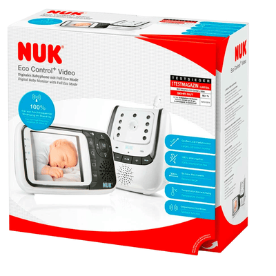Monitor NUK para Bebés ECO CONTROL + VIDEO - KIDSCLUB Tienda ONLINE