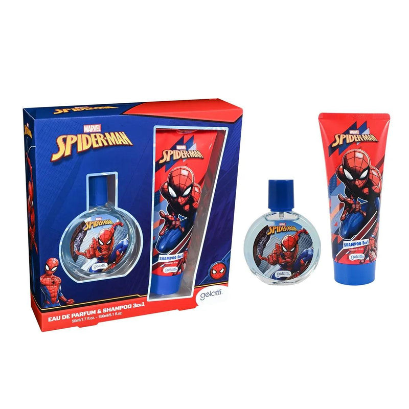 Perfume SpiderMan 50ml + Shampoo 3 en 1, Gelatti - KIDSCLUB Tienda ONLINE