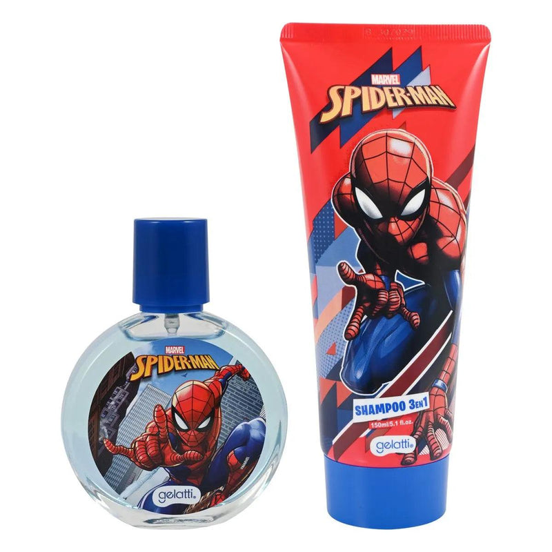 Perfume SpiderMan 50ml + Shampoo 3 en 1, Gelatti - KIDSCLUB Tienda ONLINE