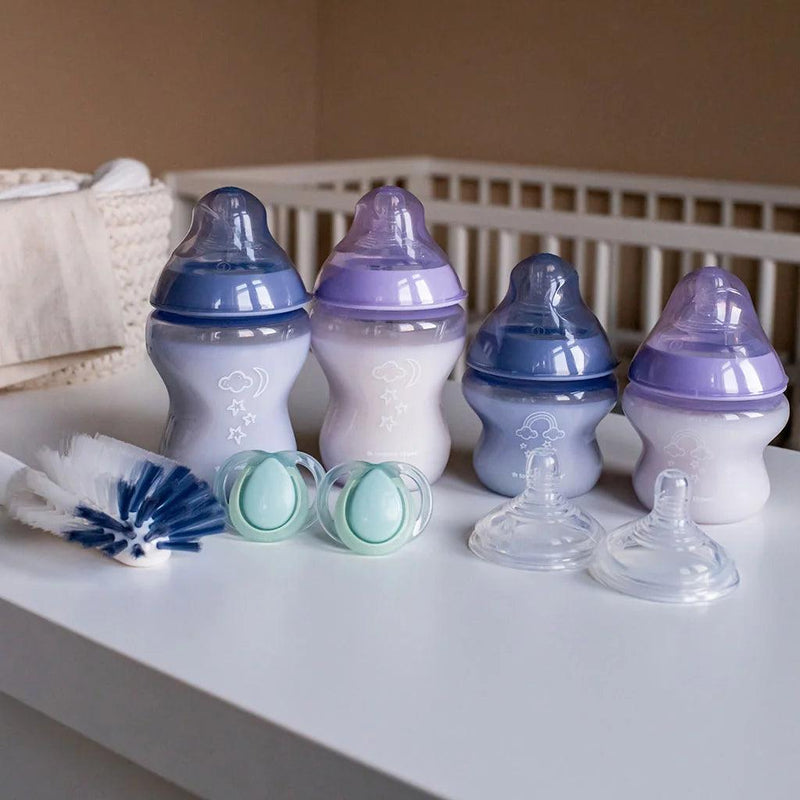 Set de inicio Closer to Nature para recién nacidos violeta, Tommee Tippee - KIDSCLUB Tienda ONLINE