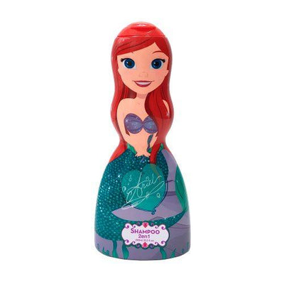 Shampoo Princesa Ariel Disney, 2 en 1, 250 ml - KIDSCLUB Tienda ONLINE