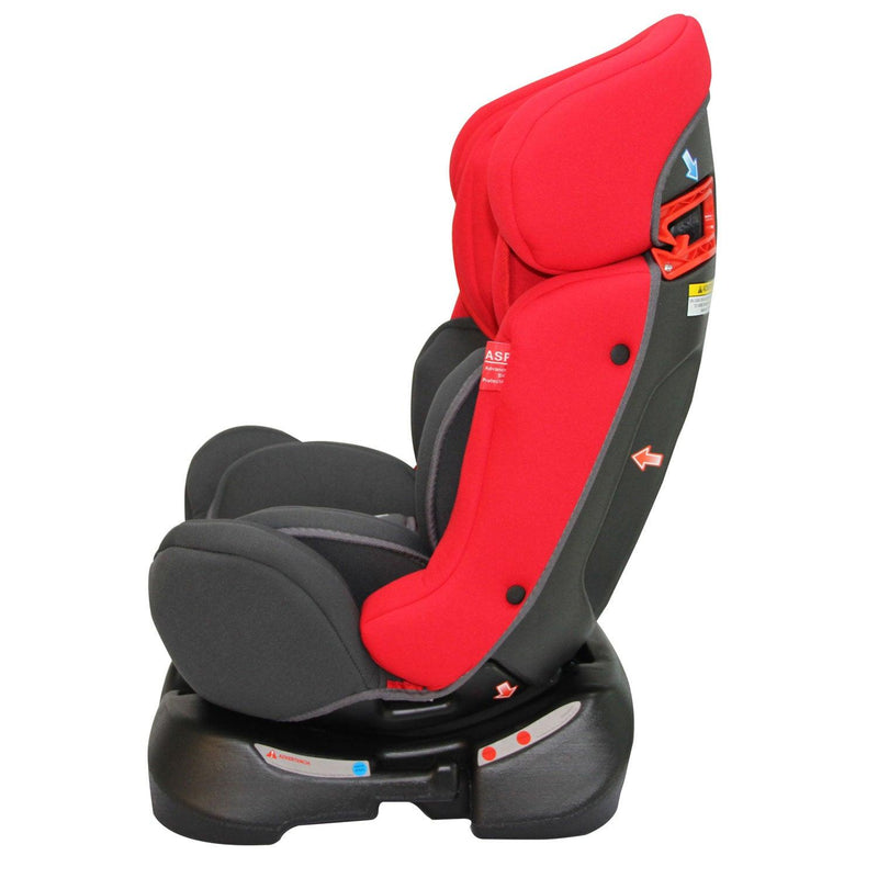 silla de auto 0a 25 kgs bebeglo bxs-213-3 rojo (rs-3085) - KIDSCLUB Tienda ONLINE