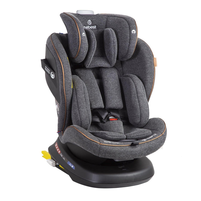 Silla de Auto Convertible Supra 360° Premium Gris, Bebesit - KIDSCLUB Tienda ONLINE