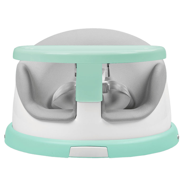 silla de comer portátil & giratoria i-twist turquesa, Infanti - KIDSCLUB Tienda ONLINE