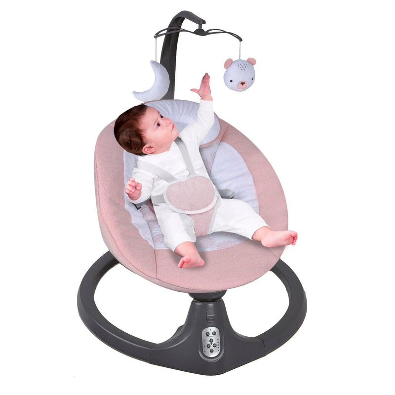 Silla Nido Baby Swing Rosado, Bebesit - KIDSCLUB Tienda ONLINE