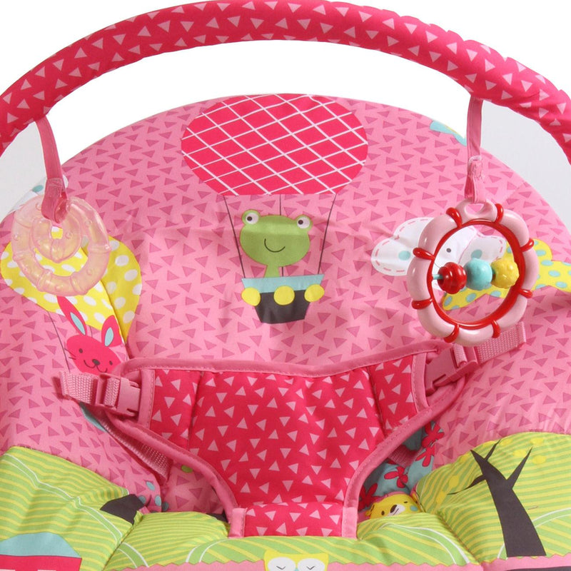 Silla Nido Vibradora Rosado, Bebesit - KIDSCLUB Tienda ONLINE