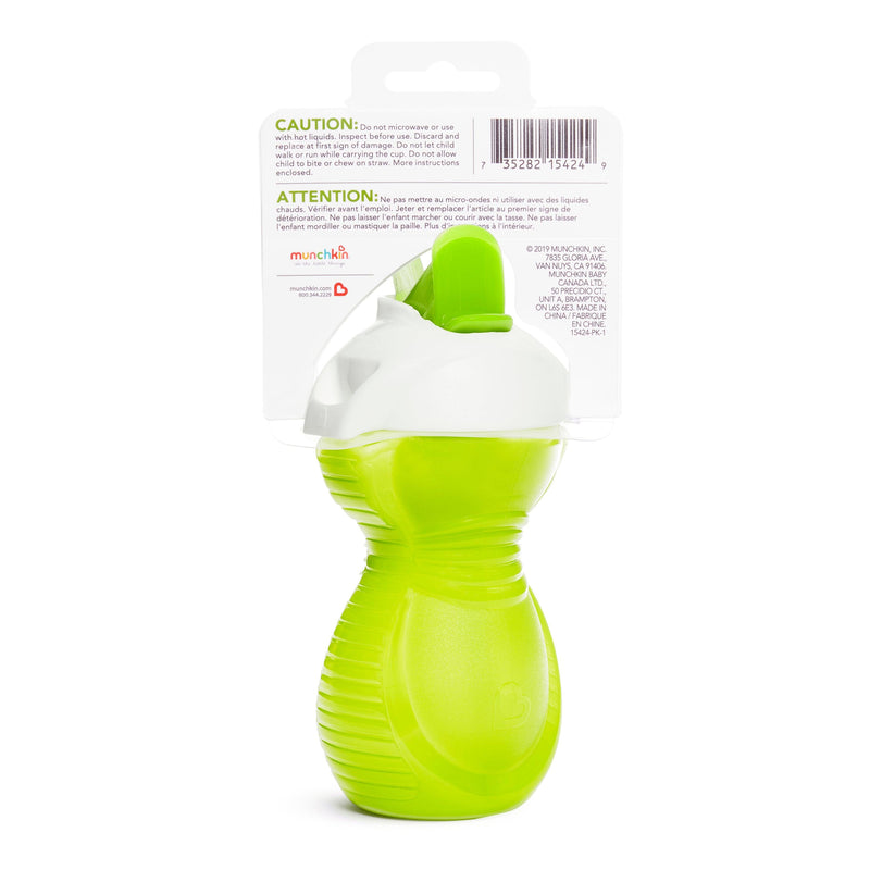 Vaso antiderrame c/bombilla flip click & lock 266 ml, Munchkin - KIDSCLUB Tienda ONLINE