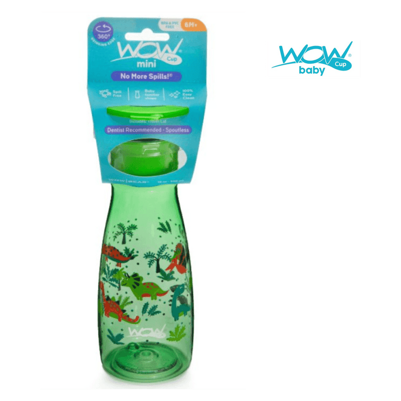 Vaso Wow Cup Mini Verde - KIDSCLUB Tienda ONLINE